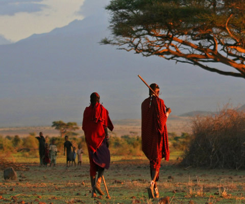 Masai Mara locals - cultural safari